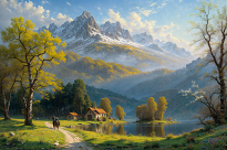 Landscape Painting References Photo 312