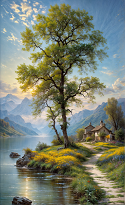 Landscape Painting References Photo 340