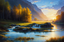 Landscape Painting References Photo 389