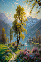 Landscape Painting References Photo 425