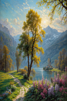 Landscape Painting References Photo 427