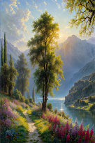 Landscape Painting References Photo 437