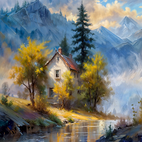 Landscape Painting References Photo  452