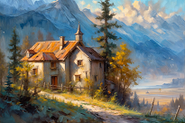 Landscape Painting References Photo  455