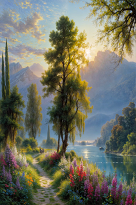 Landscape Painting References Photo 531
