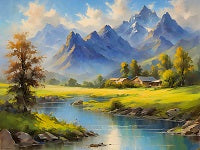 Landscape Painting References Photo 712