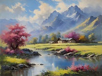 Landscape Painting References Photo 797