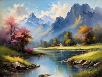 Landscape Painting References Photo 804