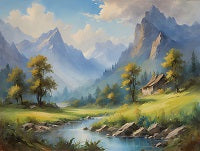 Landscape Painting References Photo 807