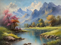 Landscape Painting References Photo 808