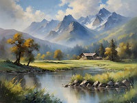 Landscape Painting References Photo 809