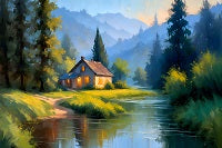 Landscape Painting References Photo 827