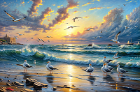 Seascape Painting References Photo 108