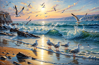 Seascape Painting References Photo 112