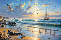 Seascape Painting References Photo 120