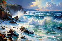 Seascape Painting References Photo 155