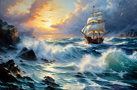 Seascape Painting References Photo 212