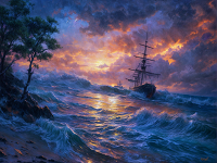 Seascape Painting References Photo 222