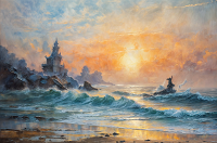 Seascape Painting References Photo 232