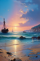 Seascape Painting References Photo 235