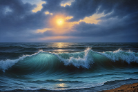 Seascape Painting References Photo 248