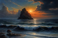 Seascape Painting References Photo 259