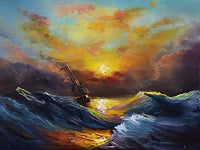 Seascape Painting References Photo 261