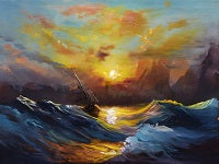 Seascape Painting References Photo 263