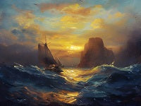 Seascape Painting References Photo 271