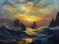 Seascape Painting References Photo 272