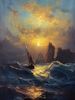 Seascape Painting References Photo 275