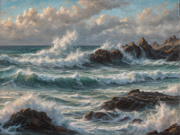 Seascape Painting References Photo 308