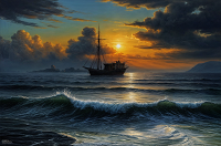 Seascape Painting References Photo 314