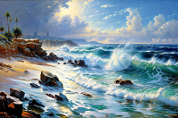 Seascape Painting References Photo 318