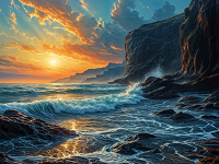 Seascape Painting References Photo 325