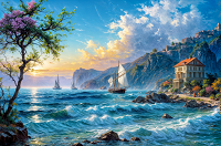 Seascape Painting References Photo 328