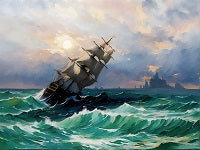 Seascape Painting References Photo 363