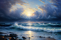 Seascape Painting References Photo 36