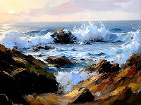 Seascape Painting References Photo 371