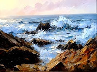 Seascape Painting References Photo 372