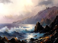 Seascape Painting References Photo 374
