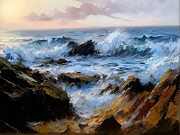 Seascape Painting References Photo 376