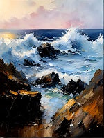 Seascape Painting References Photo 378