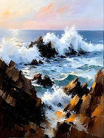 Seascape Painting References Photo 380