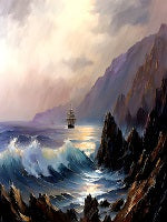 Seascape Painting References Photo 384