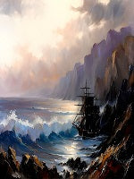 Seascape Painting References Photo 385