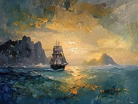 Seascape Painting References Photo 421