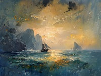 Seascape Painting References Photo 422