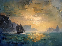 Seascape Painting References Photo 423