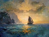 Seascape Painting References Photo 424